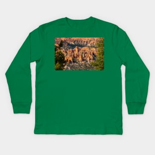 Bryce Canyon View 10 Kids Long Sleeve T-Shirt